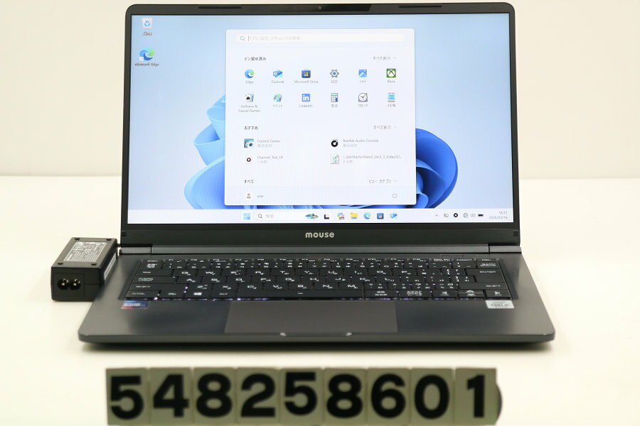 Rakuten - mousecomputer X4-i5CMLAB-YTV Core i5 10210U 1.6GHz/8GB/128GB(SSD)/14W/FHD(1920x1080)/Win11 外装変形あり【中古】【20260410】