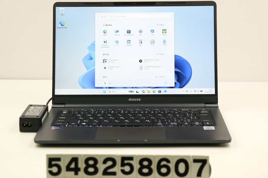 Rakuten - mousecomputer X4-i5CMLAB-YTV Core i5 10210U 1.6GHz/8GB/128GB(SSD)/14W/FHD(1920x1080)/Win11 外装変形あり【中古】【20260410】