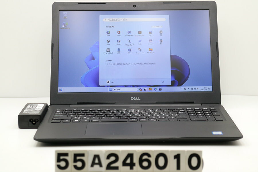 DELL Latitude 3590 Core i3 8130U 2.2GHz/8GB/256GB(SSD)/15.6W/FWXGA(1366x768)/Win11【中古】【20241225】