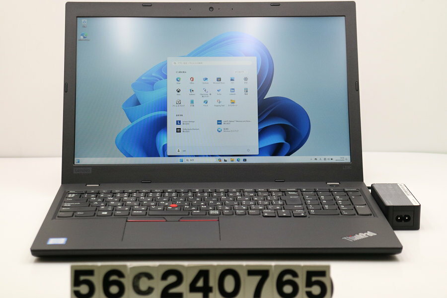 Lenovo ThinkPad L590 Core i3 8145U 2.1GHz/8GB/256GB(SSD)/15.6W/FHD(1920x1080)/Win11【中古】【20250306】