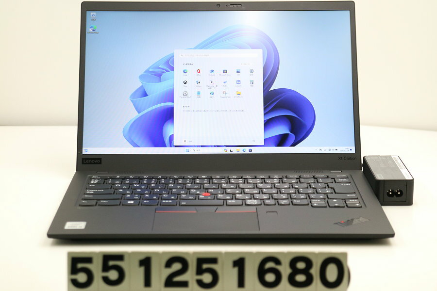 Lenovo ThinkPad X1 Carbon 8th Gen Core i5 10210U 1.6GHz/8GB/256GB(SSD)/14W/FHD(1920x1080)/Win11【中古】【20250410】