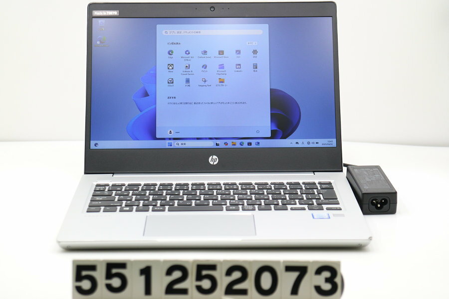 hp ProBook 430 G6 Core i3 8145U 2.1GHz/8GB/256GB(SSD)/13.3W/FWXGA(1366x768)/Win11【中古】【20250402】