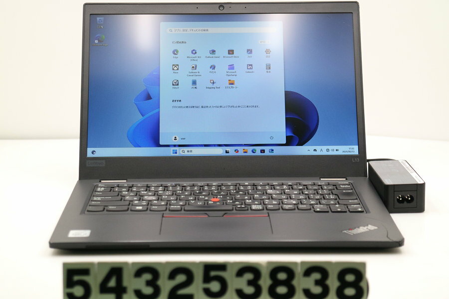 ڥʡLenovo ThinkPad L13 Core i3 10110U 2.1GHz/4GB/256GB(SSD)/13.3W/...