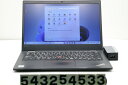 Lenovo ThinkPad L13 Core i3 10110U 2.1GHz/4GB/256GB(SSD)/13.3W/FWXGA(1366x768)/Win11【中古】【20250516】