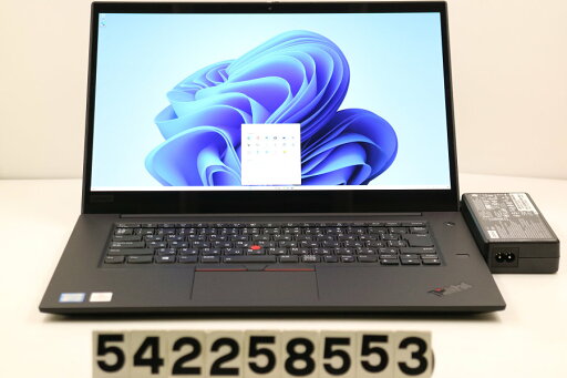 Lenovo ThinkPad P1 Gen3 Xeon W-10855M 2.8GHz/32GB/1TB/15.6W/4K(3840x2160) タッチパネル/Win11/Quadro T2000 AC欠品【中古】【20250702】 Lenovo ThinkPad P1 Gen3 Xeon W-10855M 2.8GHz/32GB/1TB/15.6W/4K(3840x2160) タッチパネル/Win11/Quadro T2000 AC欠品【中古】【20250702】
