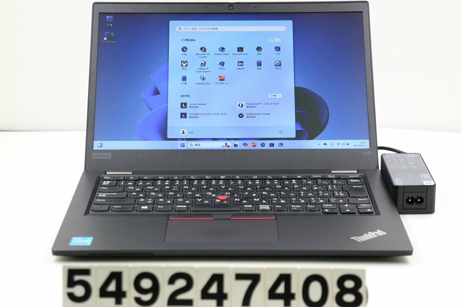 Lenovo ThinkPad L13 Gen2 Core i3 1115G4 3GHz/8GB/256GB(SSD)/13.3W/FWXGA(1366x768)/Win11 USB不良..