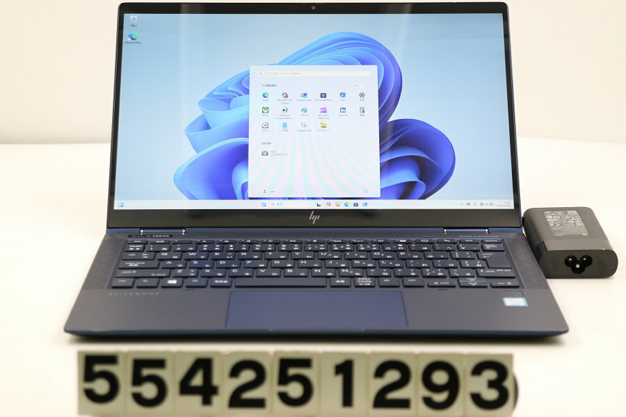 hp Elite Dragonfly Core i5 8265U 1.6GHz/8GB/256GB(SSD)/13.3W/FHD(1920x1080) タッチパネル/Win11 ゴム足破損あり【中古】【20250709】