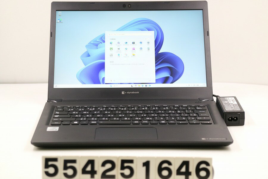 東芝 dynabook S73/FR Core i3 10110U 2.1GHz/8GB/256 GB(SSD)/13.3W/FHD(1920x1080)/Win11 外装キズあり【中古】【20250730】