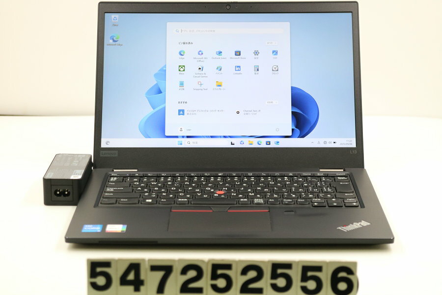 Lenovo ThinkPad L13 Gen2 Core i5 1135G7 2.4GHz/8GB/256GB(SSD)/13.3W/FHD(1920x1080)/Win11【中古】【20250910】