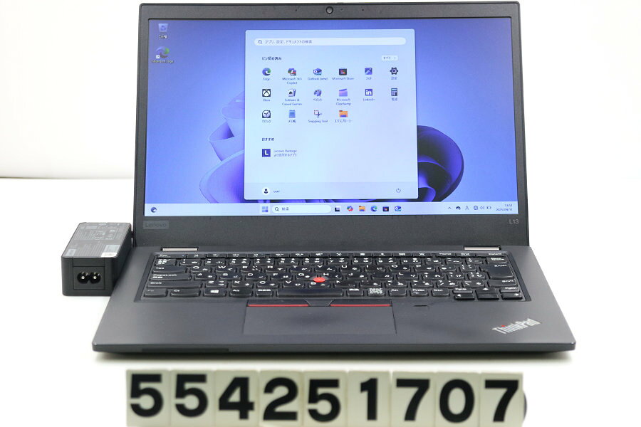 Rakuten - Lenovo ThinkPad L13 Core i5 10210U 1.6GHz/8GB/256GB(SSD)/13.3W/FWXGA(1366x768)/Win11 キー文字消えあり【中古】【20250912】