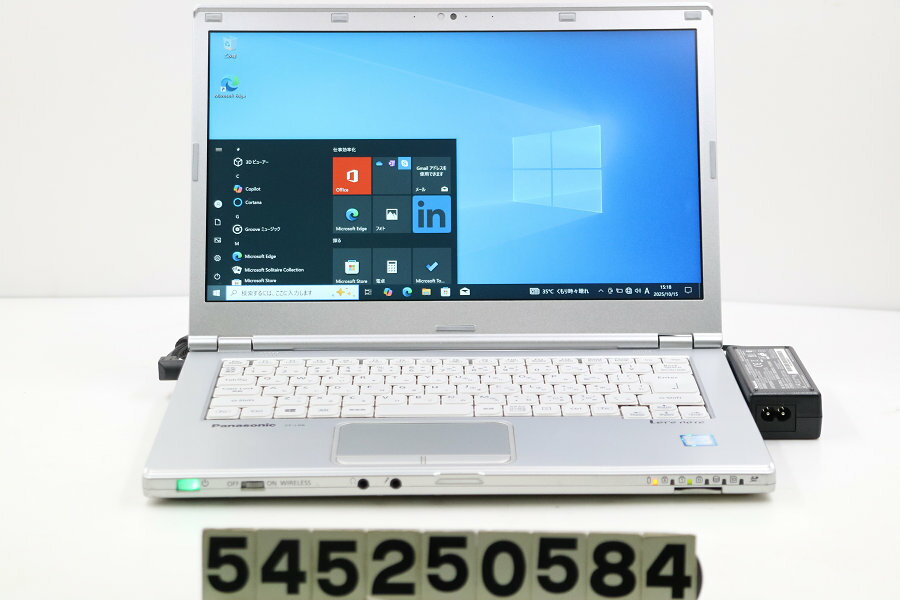 Panasonic CF-LX6RDMVS Core i5 7300U 2.6GHz/4GB/128GB(SSD)/Multi/14W/FHD(1920x1080)/Win10【中古】..