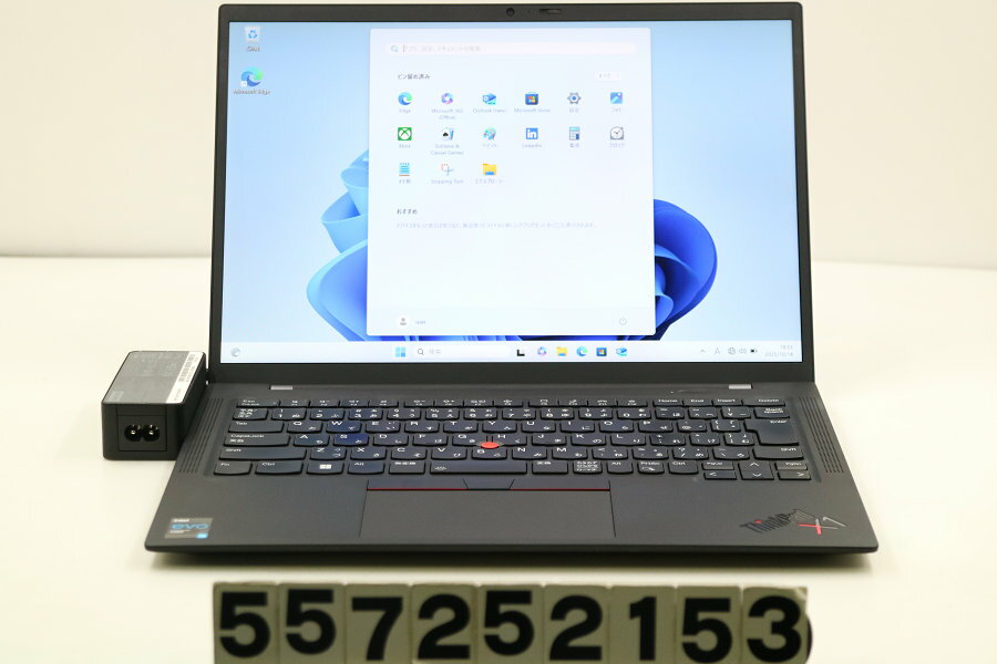 Lenovo ThinkPad X1 Carbon 9th Gen Core i5 1135G7 2.4GHz/8GB/256GB(SSD)/14W/WUXGA(1920x1200)/Win11【中古】【20251017】