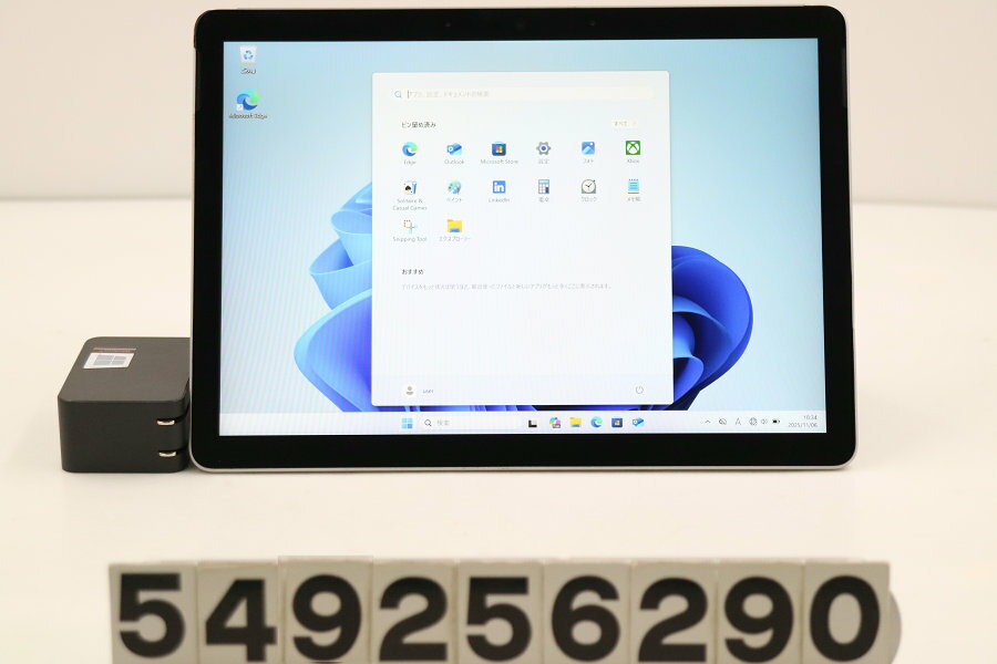 Microsoft Surface Go 2 128GB Core m3 8100Y 1.1GHz/8GB/128GB/10.5W/FHD(1920x1280) タッチパネル/Win11 外装破損あり【中古】【20251111】