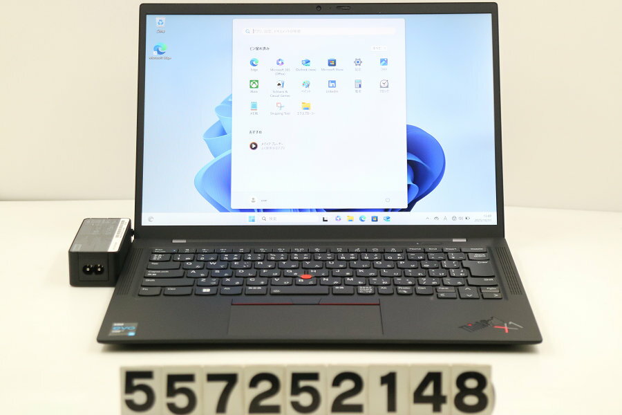 Lenovo ThinkPad X1 Carbon 9th Gen Core i5 1135G7 2.4GHz/8GB/256GB(SSD)/14W/WUXGA(1920x1200)/Win11【中古】【20251111】