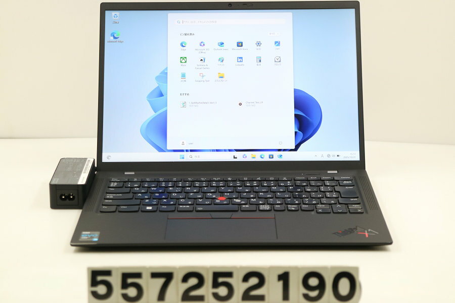 Lenovo ThinkPad X1 Carbon 9th Gen Core i5 1135G7 2.4GHz/8GB/256GB(SSD)/14W/WUXGA(1920x1200)/Win11 キー文字消えあり【中古】【20251111】