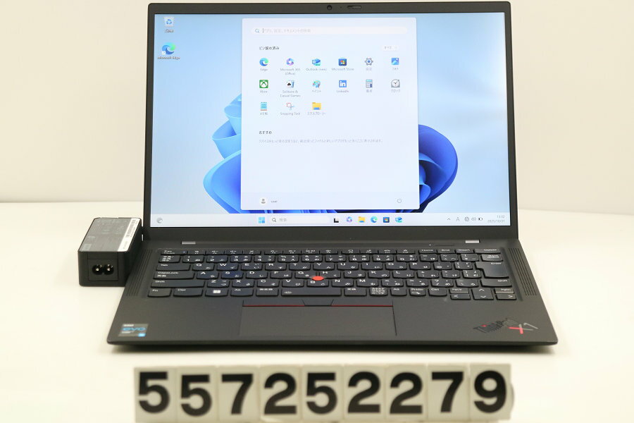 Lenovo ThinkPad X1 Carbon 9th Gen Core i5 1135G7 2.4GHz/8GB/256GB(SSD)/14W/WUXGA(1920x1200)/Win11【中古】【20251111】