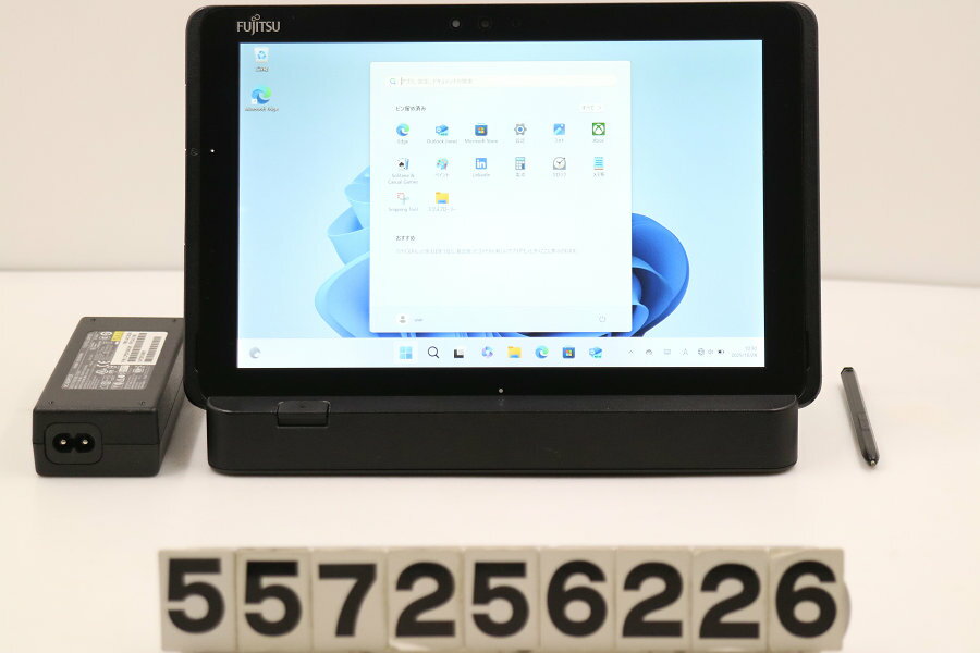 富士通 ARROWS Tab Q509/VB Celeron N4100 1.1GHz/8GB/128GB(eMMC)/WUXGA(1920x1200) タッチパネル/Win11 外装キズあり【中古】【20251030】