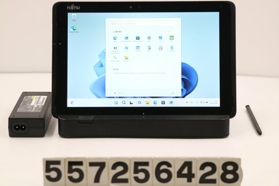 富士通 ARROWS Tab Q509/VB Celeron N4100 1.1GHz/8GB/128GB(eMMC)/WUXGA(1920x1200) タッチパネル/Win11 画面シミあり【中古】【20251030】(2)