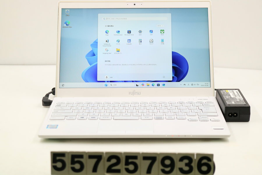 富士通 LIFEBOOK UH92/B3 Core i7 8550U 1.8GHz/8GB/256GB(SSD)/13.3W/FHD(1920x1080)/Win11 バッテリ..