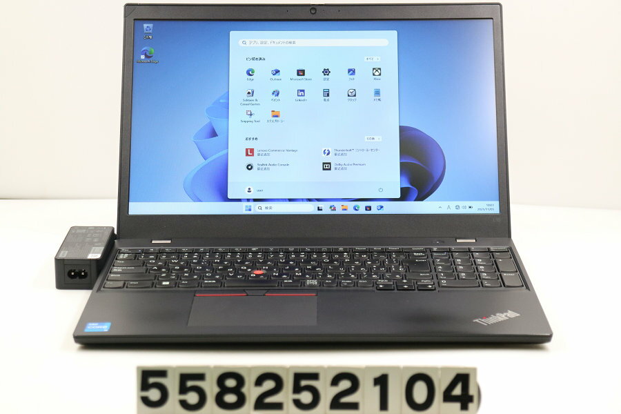 Lenovo ThinkPad L15 Gen2 Core i5 1135G7 2.4GHz/8GB/256GB(SSD)/15.6W/FWXGA(1366x768)/Win11 外装割..