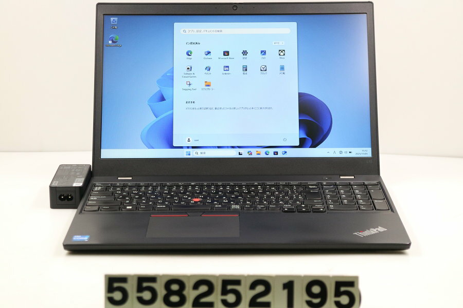 Lenovo ThinkPad L15 Gen2 Core i5 1135G7 2.4GHz/8GB/256GB(SSD)/15.6W/FWXGA(1366x768)/Win11 キー文..
