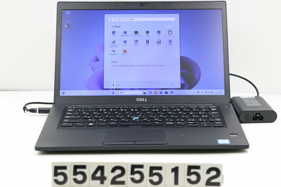 DELL Latitude 7490 Core i5 8250U 1.6GHz/8GB/512GB(SSD)/14W/FWXGA(1366x768)/Win11【中古】【202511..