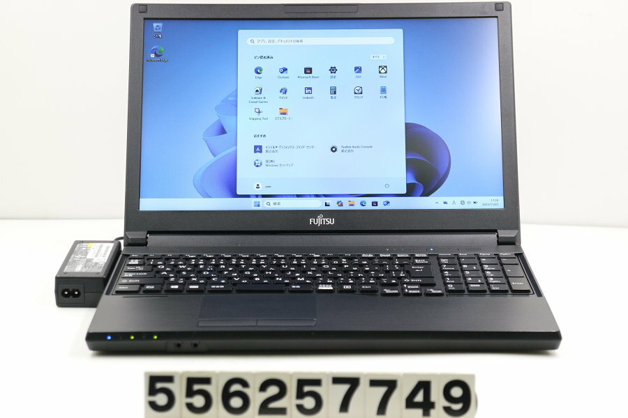 富士通 LIFEBOOK A5510/D Core i5 10210U 1.6GHz/16GB/256GB(SSD)/DVD/15.6W/FWXGA(1366x768)/Win11【中古】【20251113】