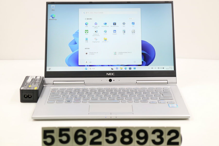 Rakuten - NEC PC-VKT16GVG4 Core i5 8250U 1.6GHz/8GB/512GB(SSD)/13.3W/FHD(1920x1080) タッチパネル/Win11【中古】【20251119】
