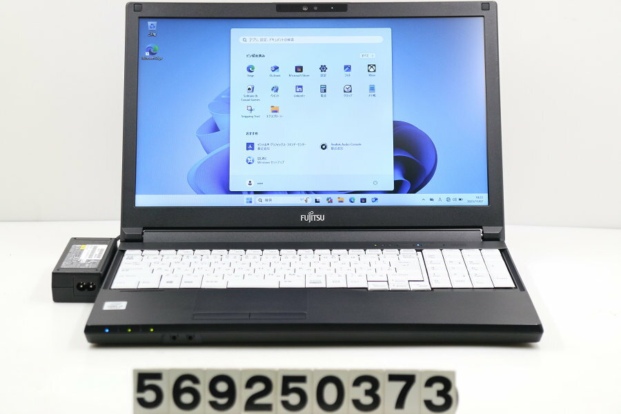 富士通 LIFEBOOK A5510/D Core i3 10110U 2.1GHz/8GB/256GB(SSD)/DVD/15.6W/FWXGA(1366x768)/Win11 ヒ..