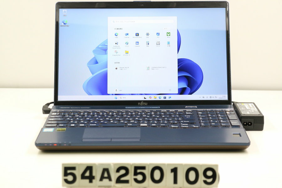 富士通 LIFEBOOK AH77/B3 Core i7 8550U 1.8GHz/8GB/128GB(SSD)/Multi/15.6W/FHD(1920x1080)/Win11 バッテリ劣化【中古】【20260115】