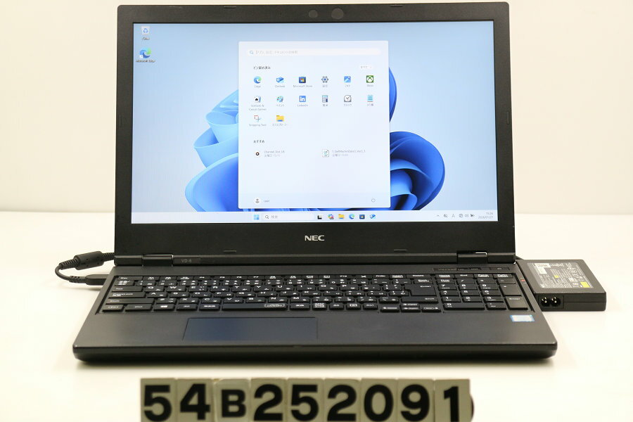 【ジャンク品】NEC PC-VKM16DZG6 Core i5 8365U 1.6GHz/8GB/256GB(SSD)/DVD/15.6W/FHD(1920x1080)/Win11【中古】【20260128】