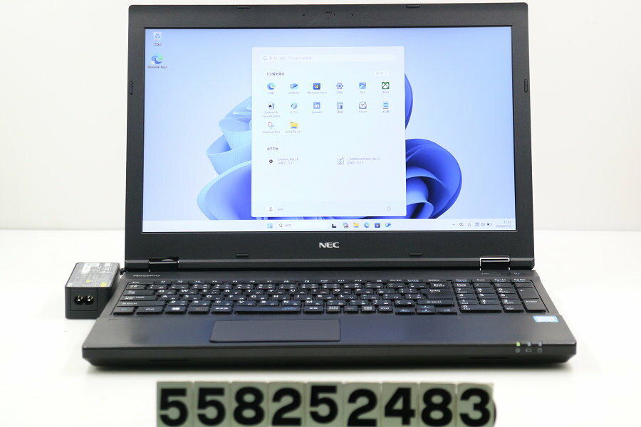 15 inches - NEC PC-VKM17XZG3 Core i5 8350U 1.7GHz/8GB/256GB(SSD)/DVD-ROM/15.6W/FHD(1920x1080)/RS232C/Win11 タッチパッド不良【中古】【20260115】