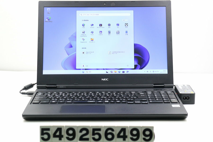 NEC - NEC PC-VKL21XZG9 Core i3 10110U 2.1GHz/8GB/256GB(SSD)/Multi/15.6W/FWXGA(1366x768)/Win11 ゴム足欠品【中古】【20260108】