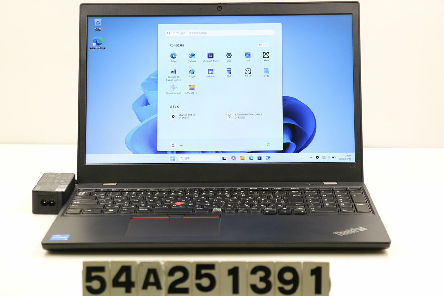 ACER - Lenovo ThinkPad L15 Gen2 Core i5 1135G7 2.4GHz/8GB/256GB(SSD)/15.6W/FWXGA(1366x768)/Win11【中古】【20260401】