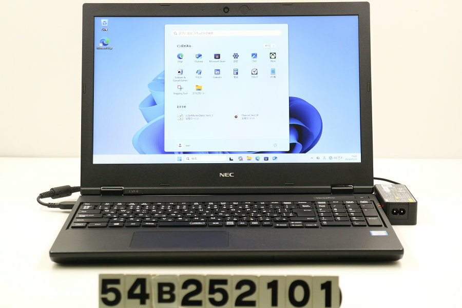 NEC - NEC PC-VUT16FB7R366 Core i5 8265U 1.6GHz/8GB/256GB(SSD)/Multi/15.6W/FWXGA(1366x768)/Win11【中古】【20260128】