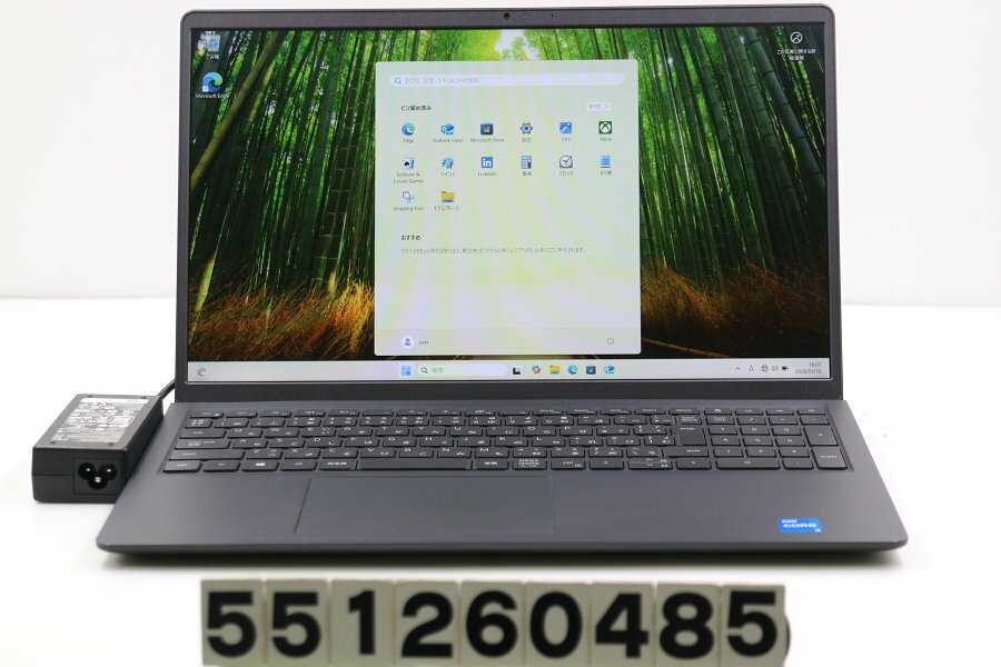 12 inches - DELL Vostro 15 3510 Core i5 1135G7 2.4GHz/8GB/256GB(SSD)/15.6W/FHD(1920x1080)/Win11【中古】【20260325】