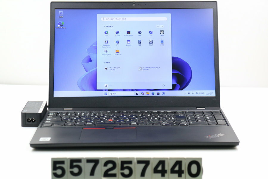 SONY - Lenovo ThinkPad L15 Gen1 Core i5 10210U 1.6GHz/8GB/256GB(SSD)/15.6W/FWXGA(1366x768)/Win11 外装破損あり【中古】【20260108】