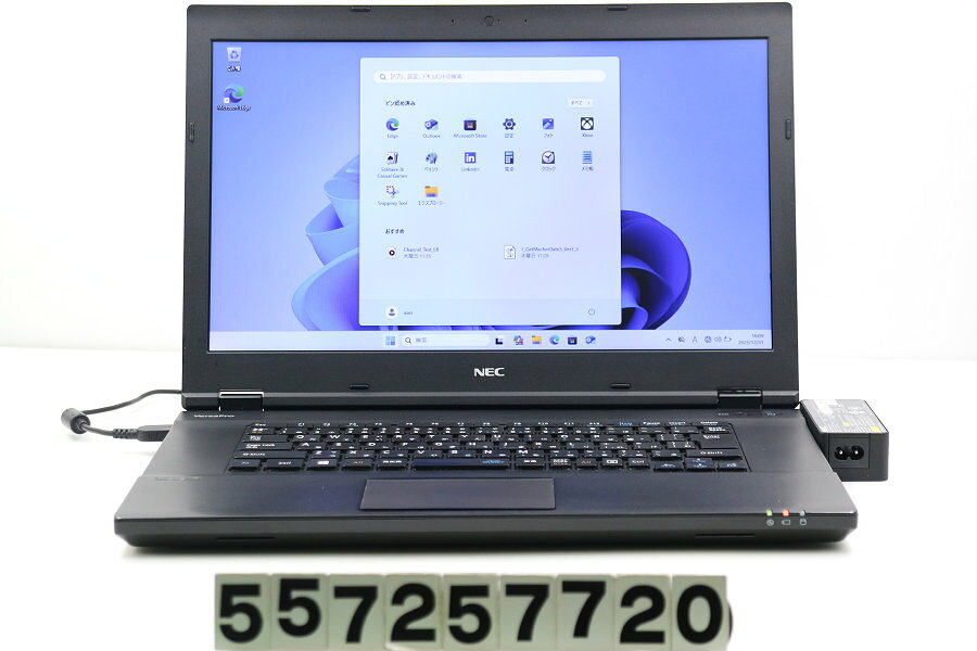 NEC PC-VKT16XZG2 Core i5 8250U 1.6GHz/8GB/256GB(SSD)/Multi/15.6W/FWXGA(1366x768)/RS232C/Win11 外装浮きあり【中古】【20260108】