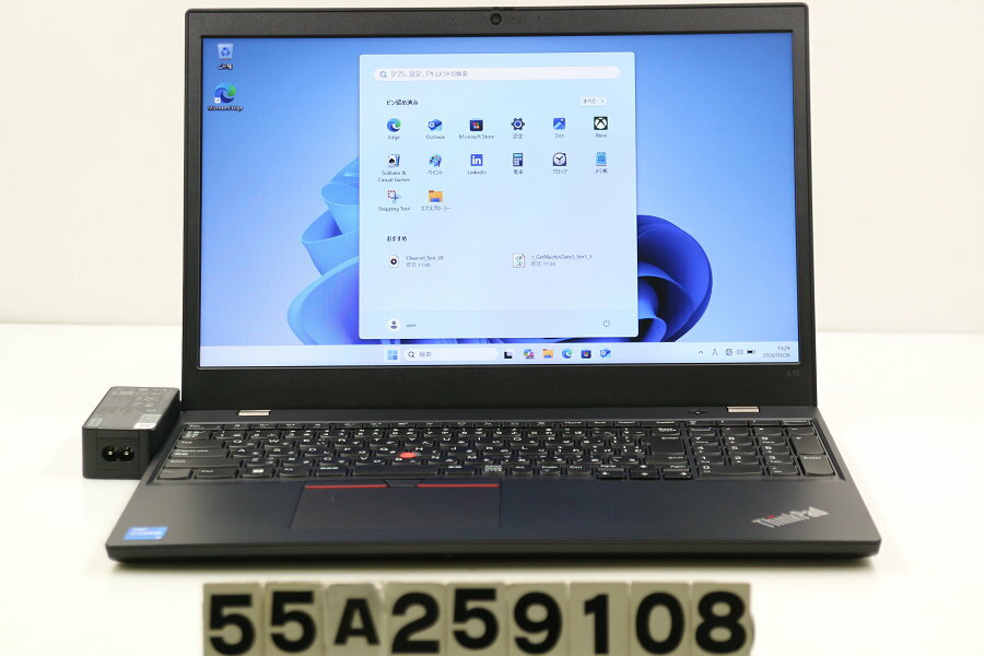 SONY - Lenovo ThinkPad L15 Gen2 Core i5 1135G7 2.4GHz/8GB/256GB(SSD)/15.6W/FWXGA(1366x768)/Win11【中古】【20260401】