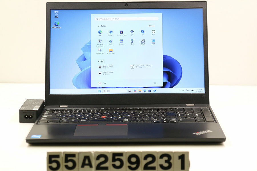 Apple - Lenovo ThinkPad L15 Gen2 Core i5 1135G7 2.4GHz/8GB/256GB(SSD)/15.6W/FWXGA(1366x768)/Win11【中古】【20260401】
