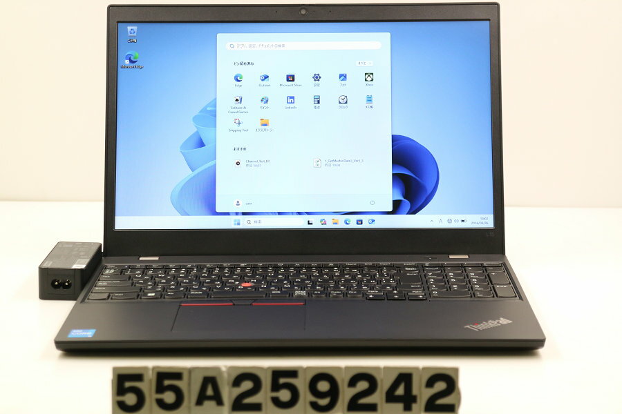 Apple - Lenovo ThinkPad L15 Gen2 Core i5 1135G7 2.4GHz/8GB/256GB(SSD)/15.6W/FWXGA(1366x768)/Win11【中古】【20260401】