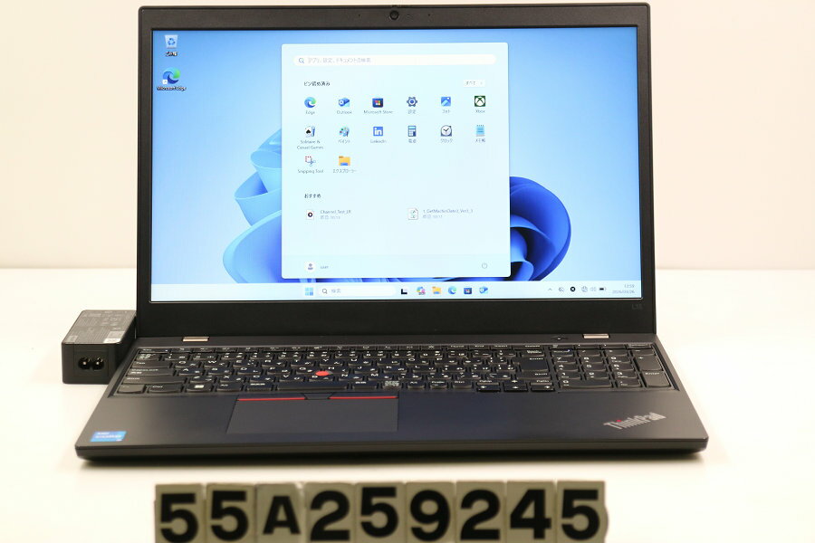 15 inches - Lenovo ThinkPad L15 Gen2 Core i5 1135G7 2.4GHz/8GB/256GB(SSD)/15.6W/FWXGA(1366x768)/Win11【中古】【20260401】