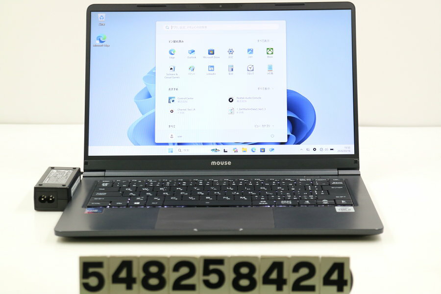 MOUSE COMPUTER - mousecomputer X4-i5CMLAB-YTV Core i5 10210U 1.6GHz/8GB/128GB(SSD)/14W/FHD(1920x1080)/Win11 画面キズあり【中古】【20260409】