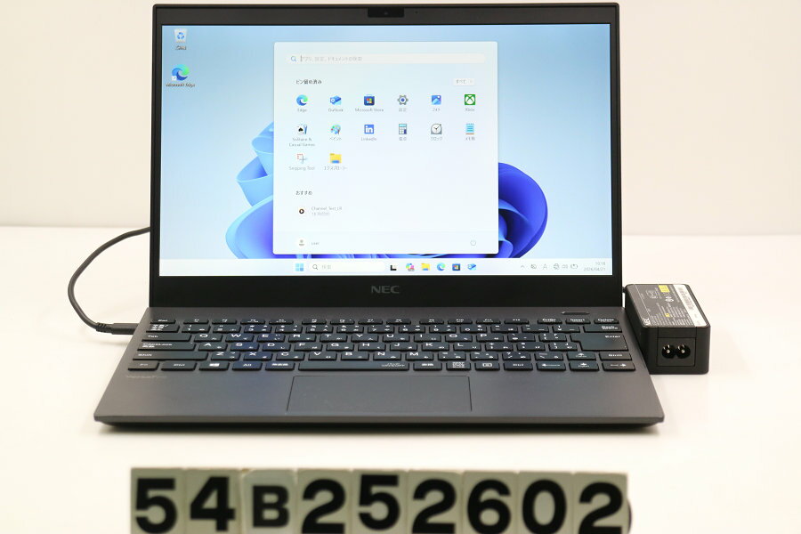 12 inches - NEC PC-VKT16GZG9 Core i5 10210U 1.6GHz/8GB/256GB(SSD)/13.3W/FHD(1920x1080)/Win11【中古】【20260422】