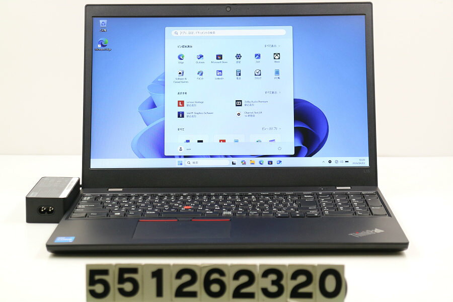Rakuten - Lenovo ThinkPad L15 Gen2 Core i5 1135G7 2.4GHz/16GB/256GB(SSD)/15.6W/FWXGA(1366x768)/Win11【中古】【20260409】