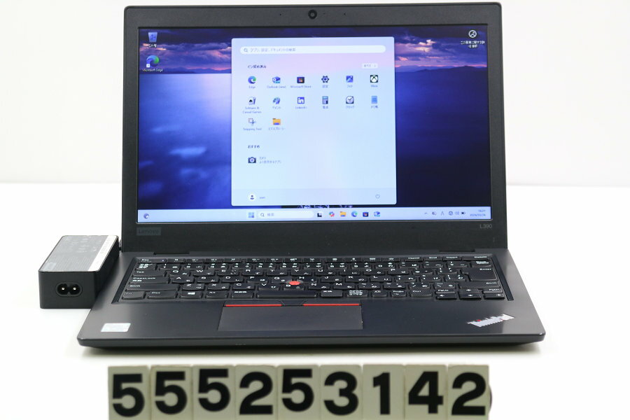 Rakuten - Lenovo ThinkPad L390 Core i3 8145U 2.1GHz/8GB/256GB(SSD)/13.3W/FWXGA(1366x768)/Win11 パームロゴ欠損【中古】【20260401】