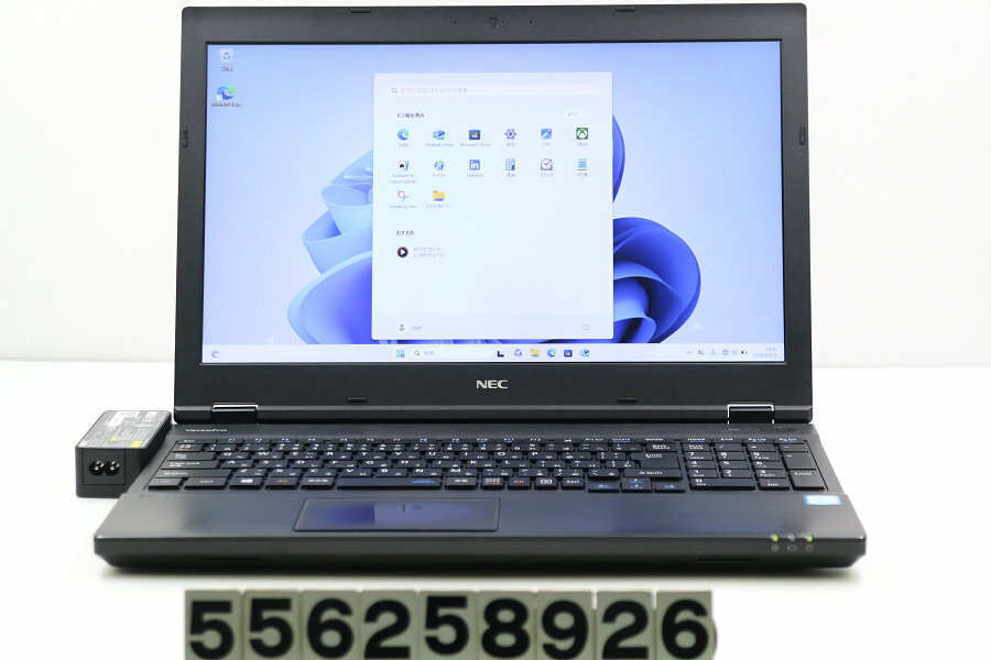 12 inches - 【ジャンク品】NEC PC-VKM17XZG4 Core i5 8350U 1.7GHz/16GB/256GB(SSD)/DVD/15.6W/FHD(1920x1080)/RS232C/Win11【中古】【20260415】