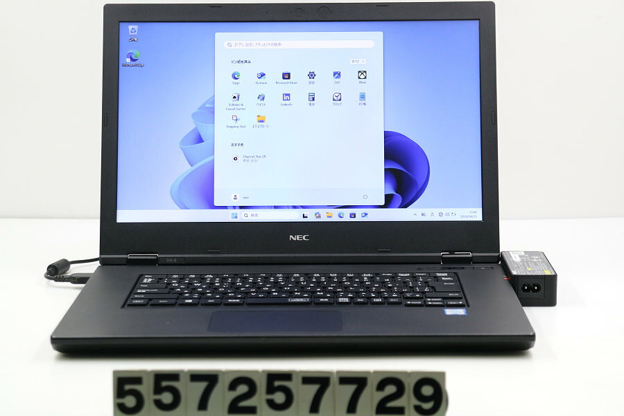 12 inches - NEC PC-VKT16XZG6 Core i5 8265U 1.6GHz/8GB/256GB(SSD)/Multi/15.6W/FWXGA(1366x768)/Win11【中古】【20260424】