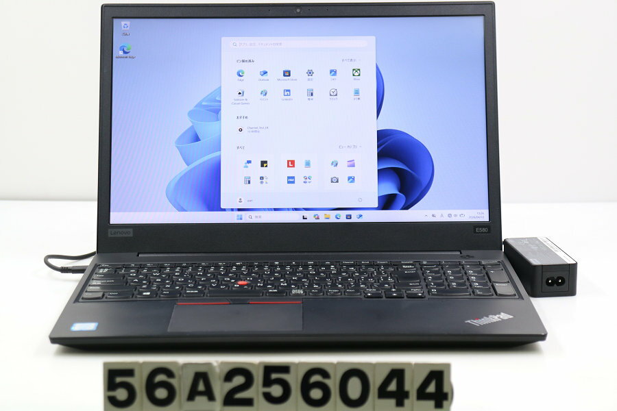 15 吋 - Lenovo ThinkPad E580 Core i5 8250U 1.6GHz/8GB/256GB(SSD)/15.6W/FHD(1920x1080)/Win11【中古】【20260415】