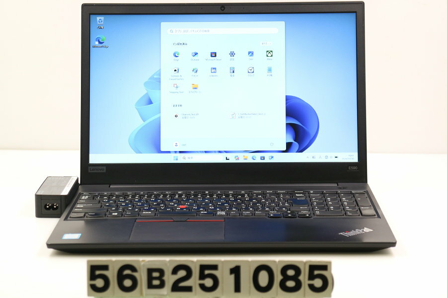 乐天商城 - Lenovo ThinkPad E590 Core i5 8265U 1.6GHz/8GB/256GB(SSD)/15.6W/FWXGA(1366x768)/Win11 パームヒビあり【中古】【20260401】